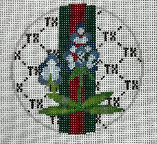 Designer Series Texas Bluebonnet Ornament Kay Irby
