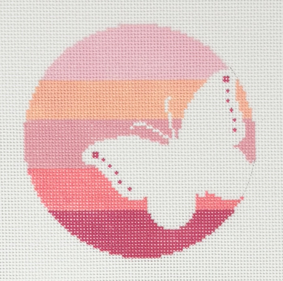 Butterfly on Stripes