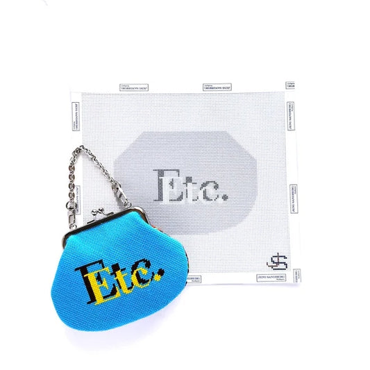 ETC Double Grayscale Kiss Lock Bag Jeni Sandberg