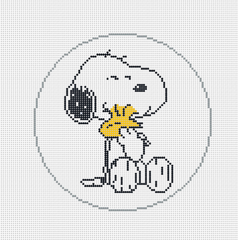 Peanuts Everyday Snoopy Hugging Woodstock