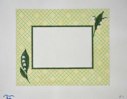 Lily of the Valley Frame Blue Ridge Stitchery