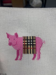 Pig in a Blanket Plaid Froopy Designs