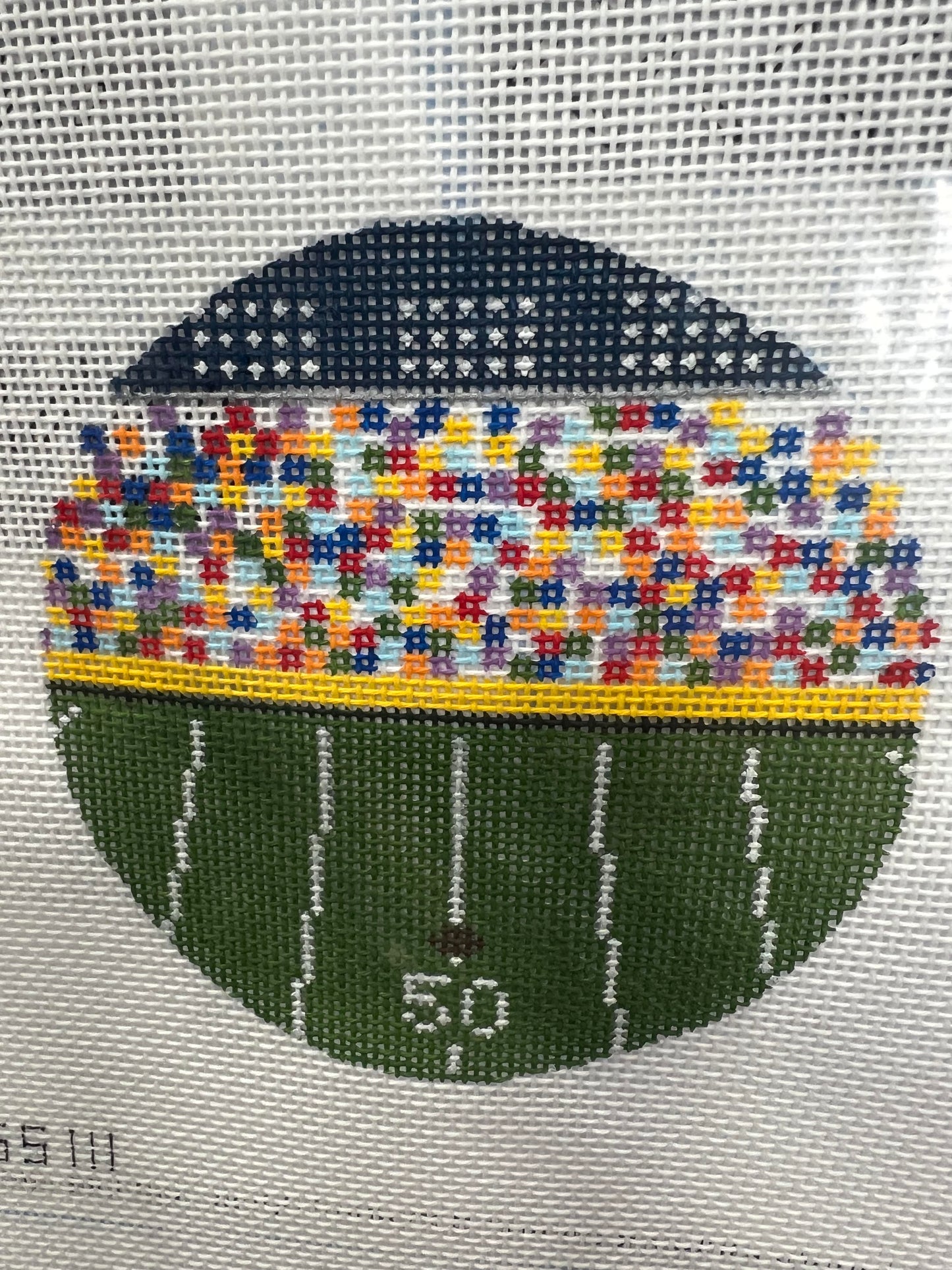 Football Stadium Stitch Guide Included