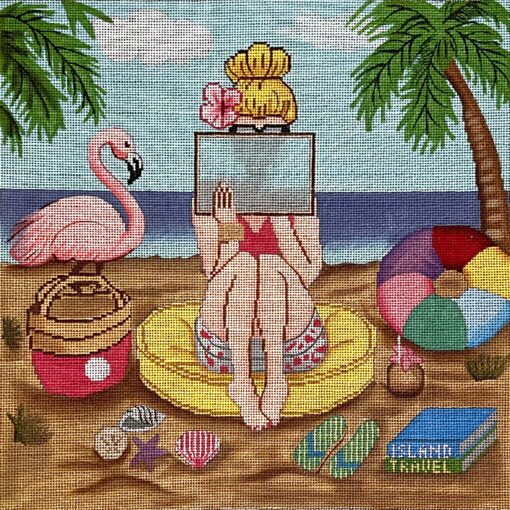 Beach Girl Stitching