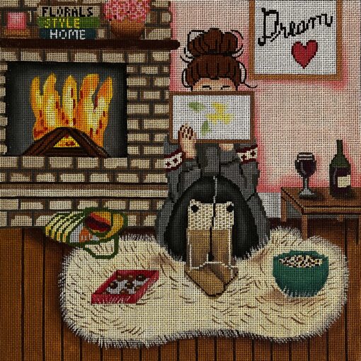Stitching Girl Winter Gayla Elliott