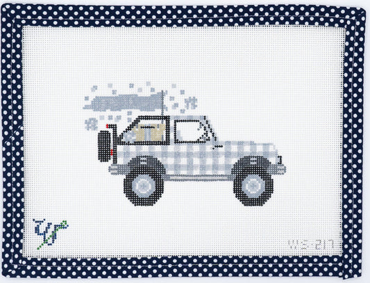 Wipstitch Customizable Jeep - WS217W