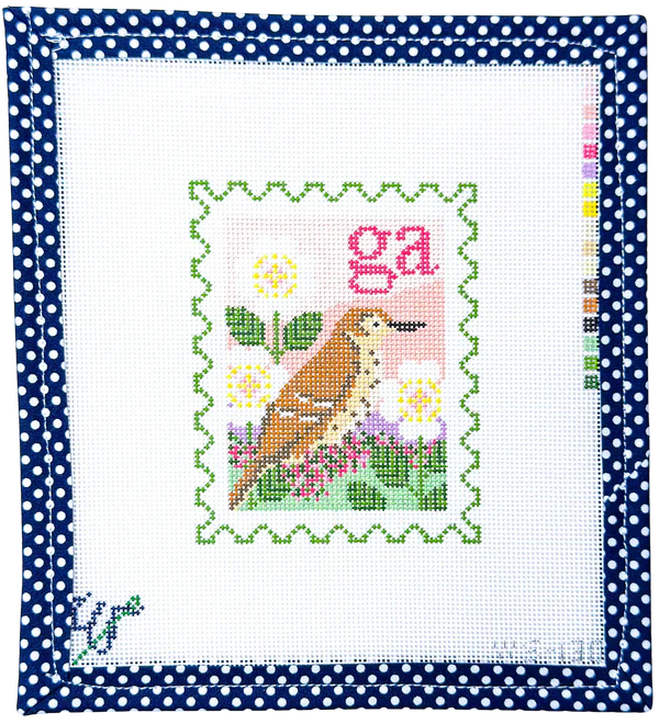 Georgia Stamp Wipstitch