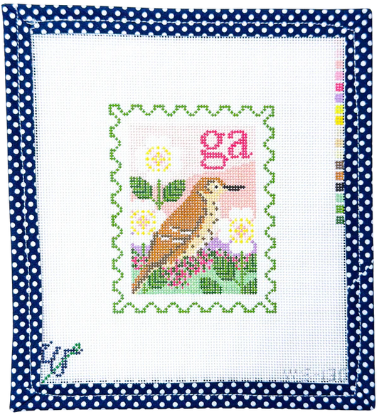 Georgia Stamp Wipstitch