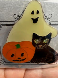 Ghost, Cat and Pumpkin Needle Minder