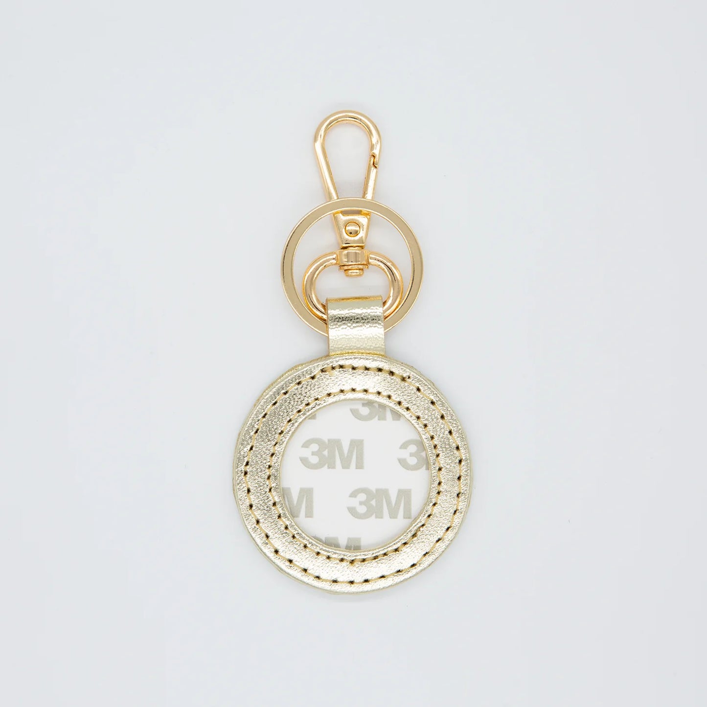 Gold Metallic Leather FOB Round Tilli Tomas