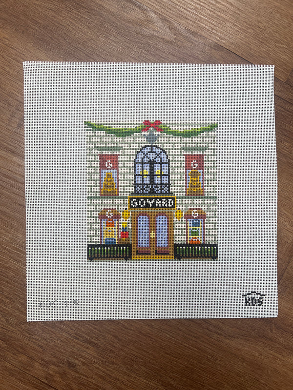 Goyard Storefront Gingham Stitchery