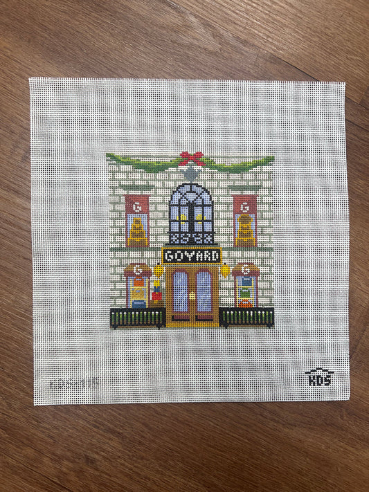 Goyard Storefront Gingham Stitchery