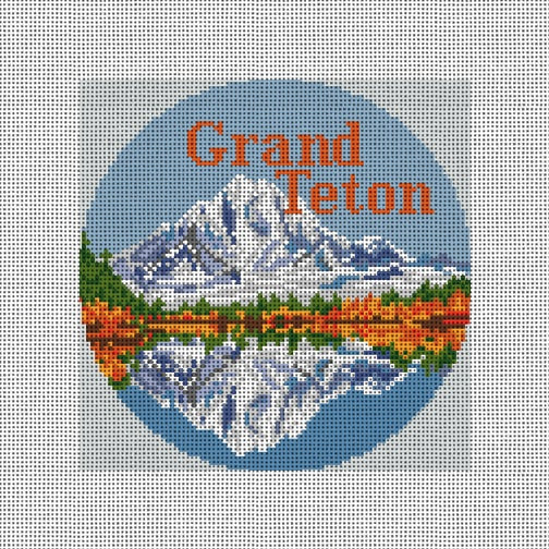 Grand Teton Needlepaint 74147