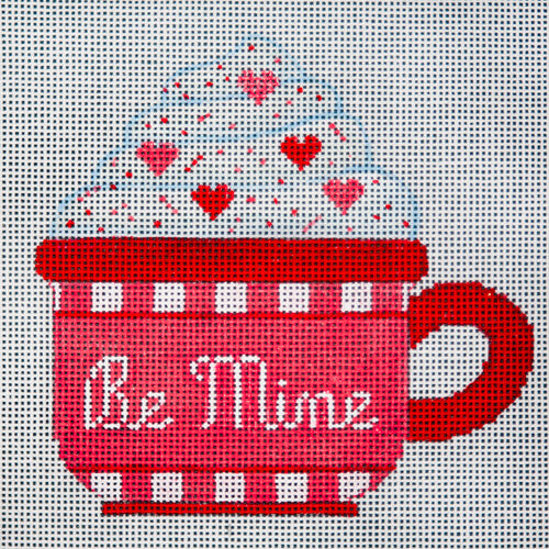 Be Mine Mug JP Needlepoint