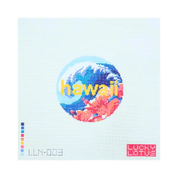 Hawaii Round Lucky Lotus