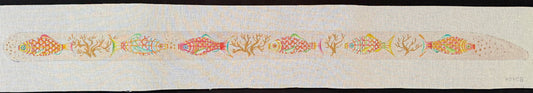 Paper Lantern Fish Hip Belt or Purse Strap Colors of Praise