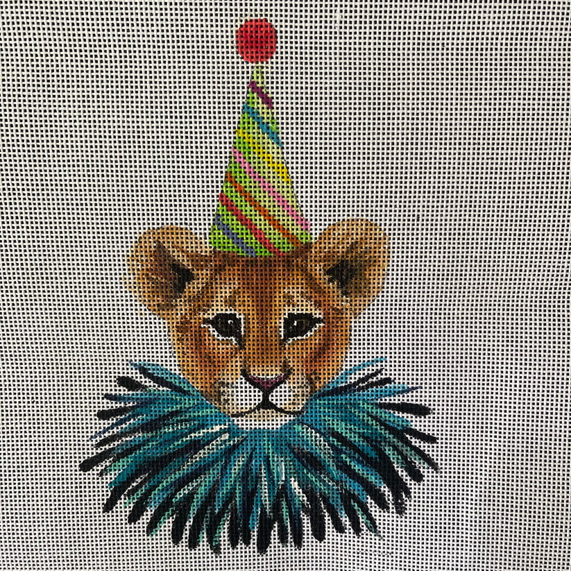 Birthday Baby Lion with Boa Colors of Praise