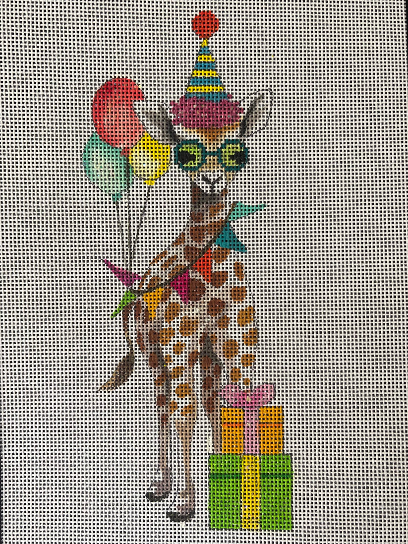 Giraffe Happy Birthday Colors of Praise