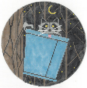 Sugar Free Racoon Ornament Charley Harper