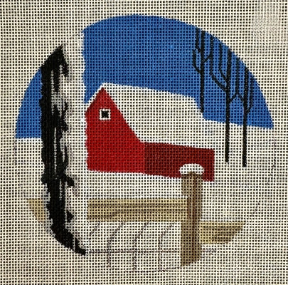 Red Barn Round Raymond Crawford