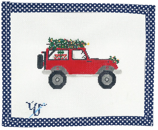 Wipstitch Holiday Jeep - WS059WG