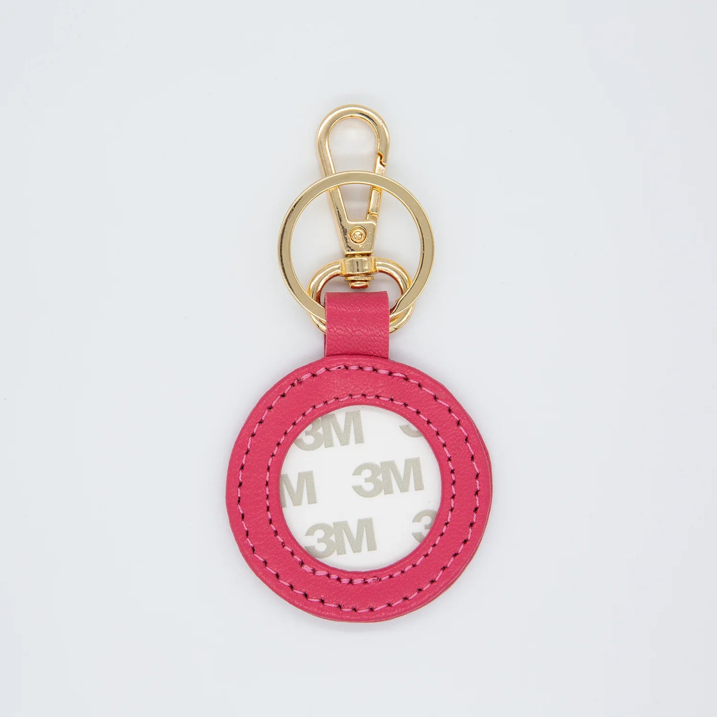 Hot Pink Leather FOB Round Tilli Tomas