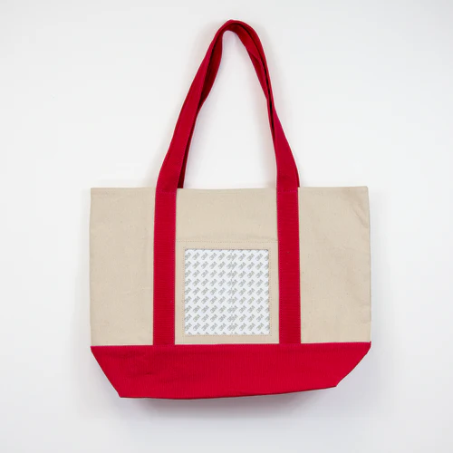 Canvas Tote Bag Hot Pink Tilli Tomas