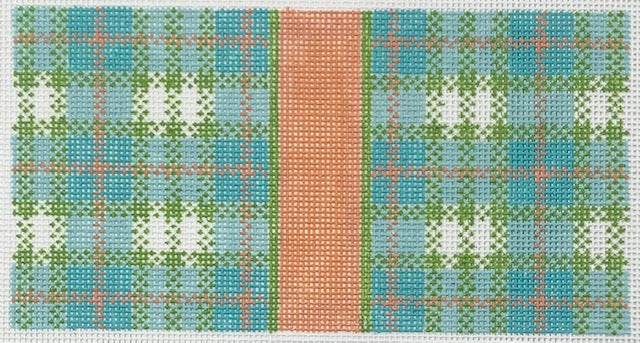 Turquoise Plaid, 6x3  (Reg. $39)