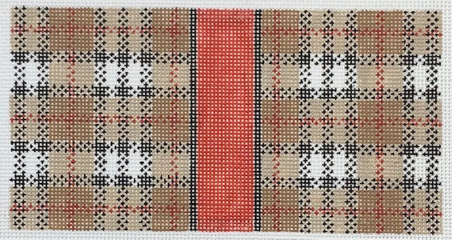 Brown Plaid, 6x3