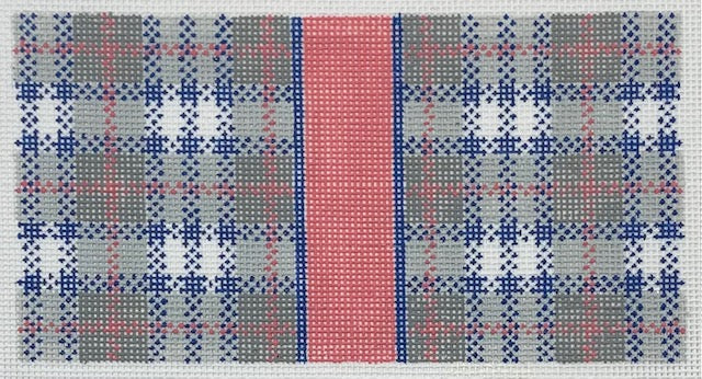 Grey & Blue Plaid, 6x3  (Reg. $39)