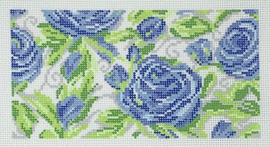 Lilly-Inspired Roses - Blue, 6x3