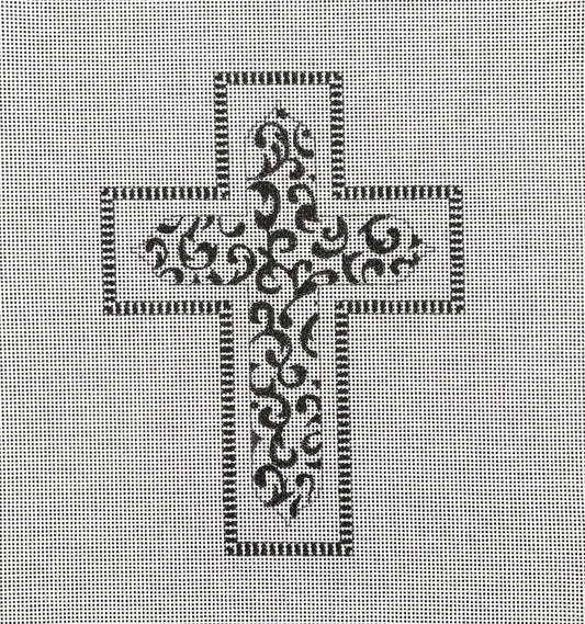 Colors of Praise IF254 Cross Black/White