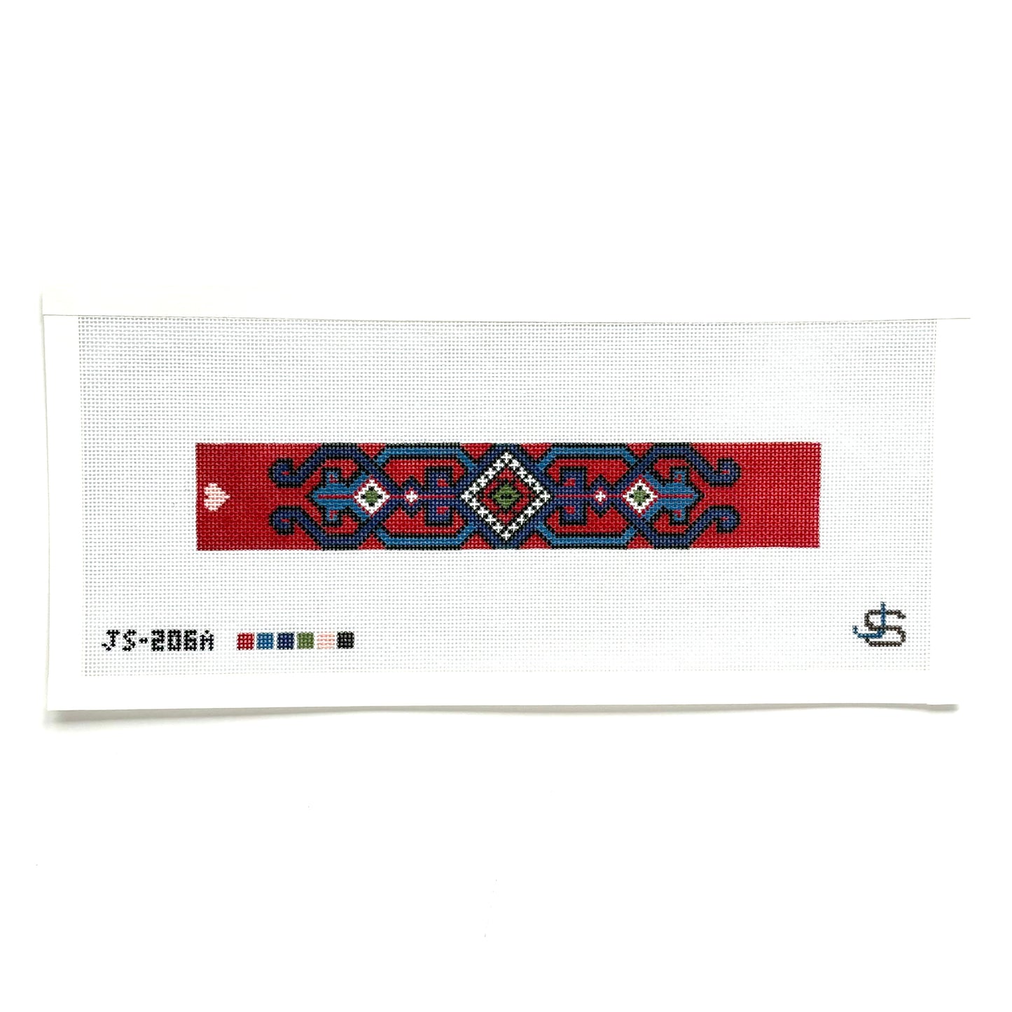 Holbein Key Fob Needlepoint Canvas - red