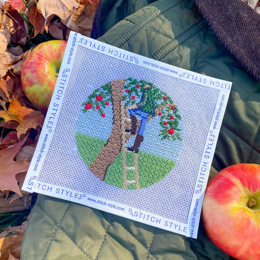 Apple Picking Stitch Guide Included