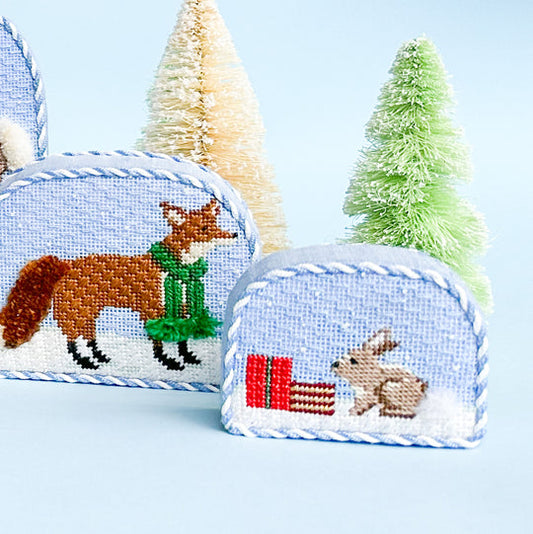 Bunny Christmas Forest Stitch Guide Included