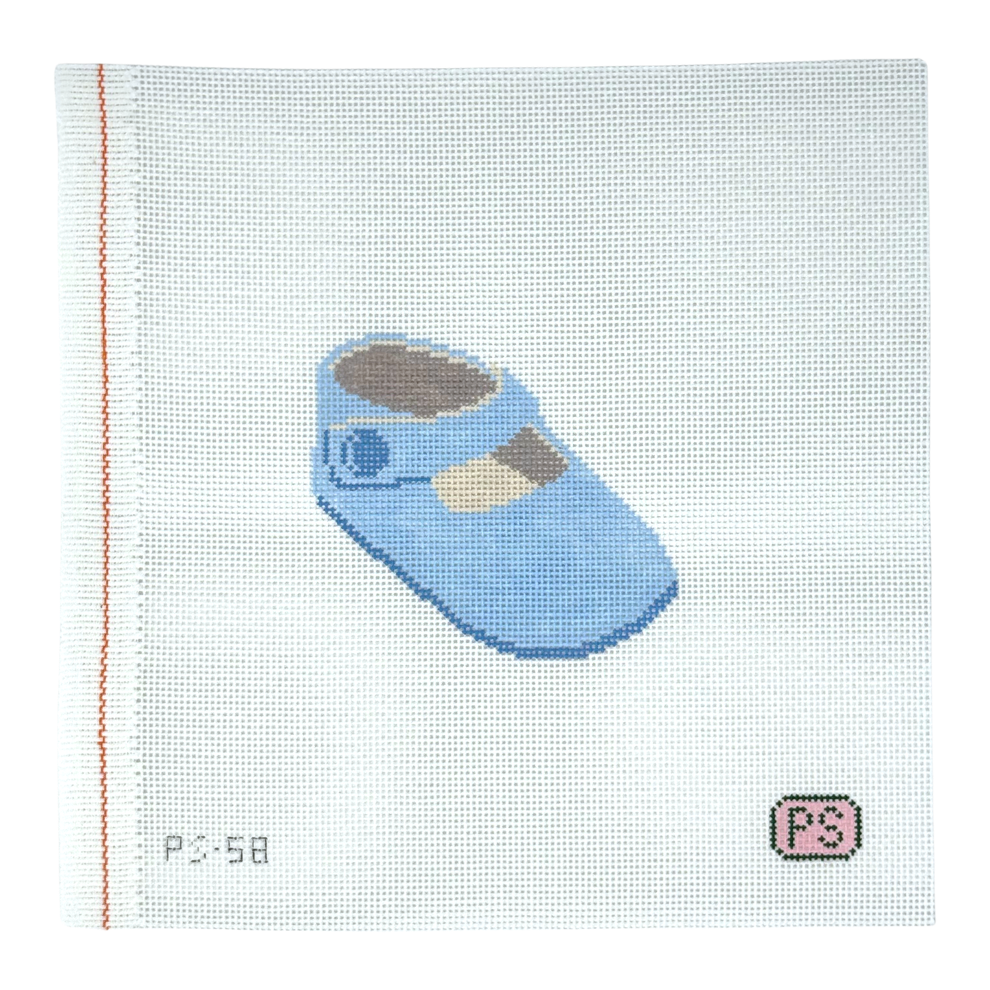 Baby Boy Crib Shoe Blue Labors of Love