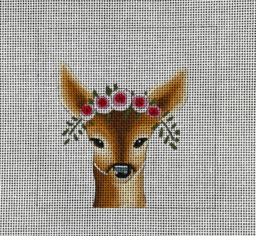 Deer with Flowers Coaster Colors of Praise IN075