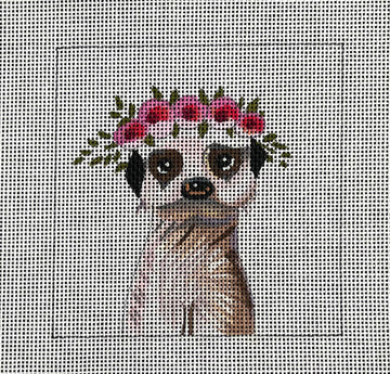 Meercat with Flowers Coaster Colors of Praise IN278