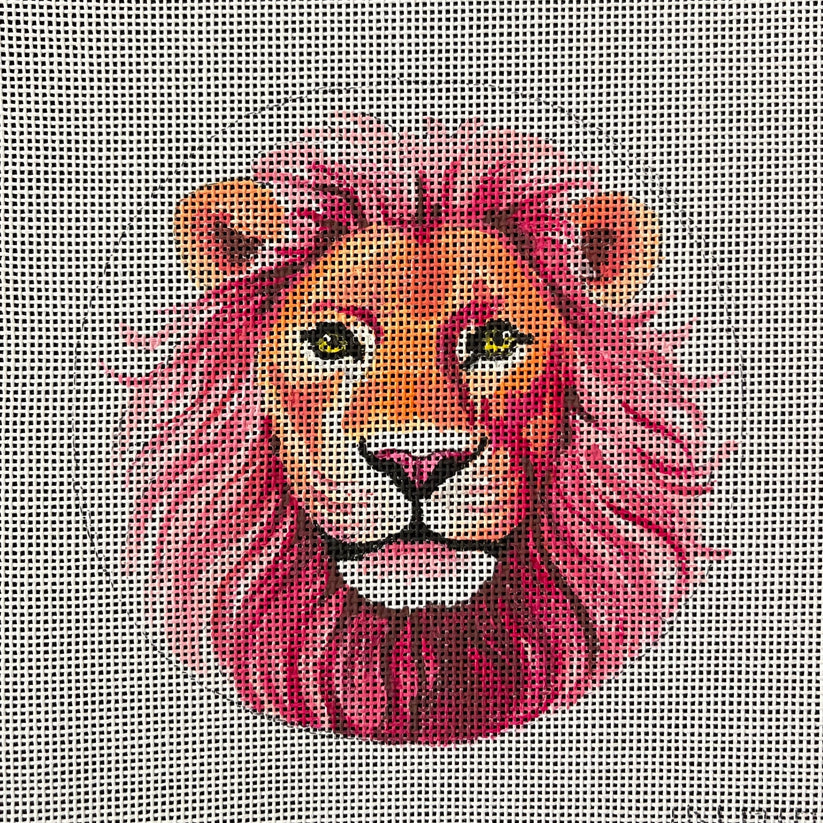 Pink Lion Face Colors of Praise