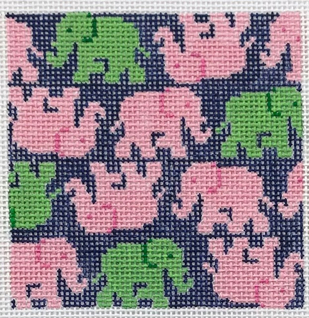 Preppy Elephants, 3x3