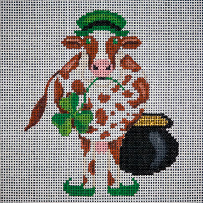 Cow Paddy JP Needlepoint