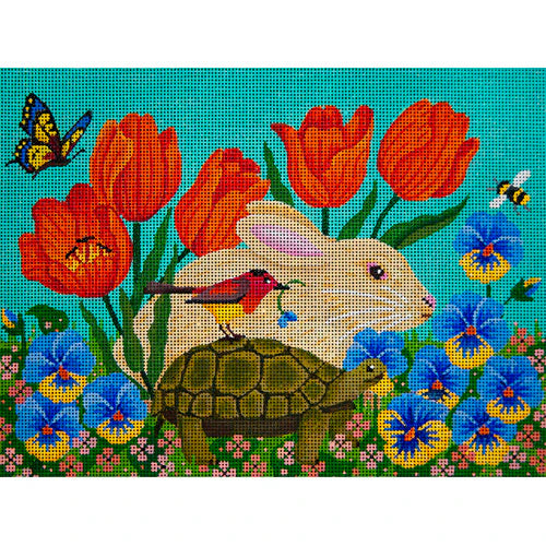 Rabbit Race by JP Needlepoint