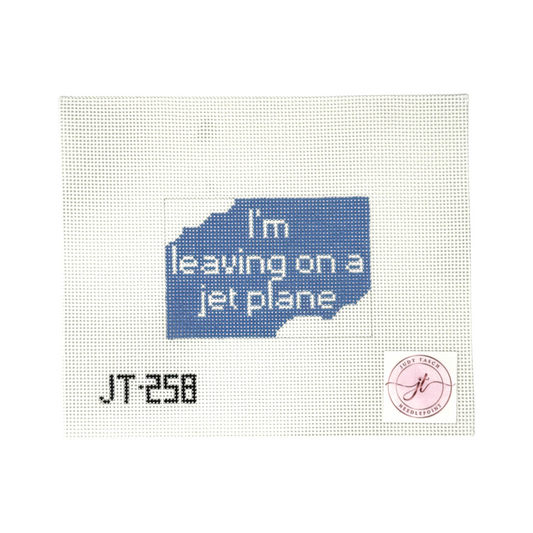JT258 Jet Plane - passport case insert