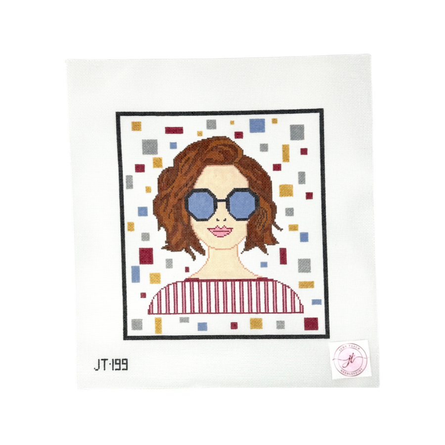 JT199 Shady Lady #4 - blue sunnies
