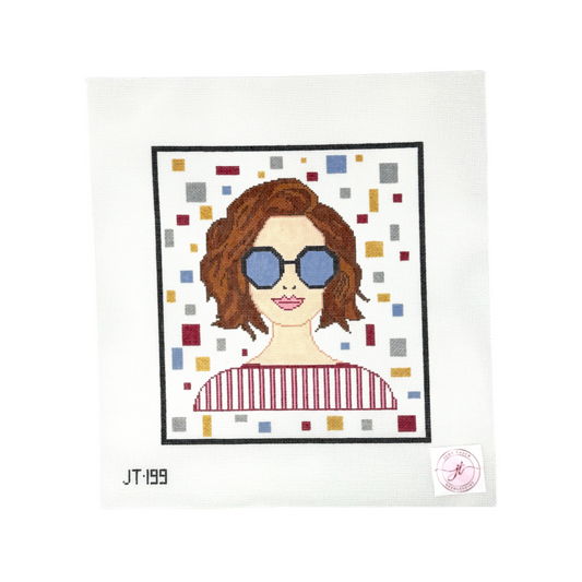 JT199 Shady Lady #4 - blue sunnies