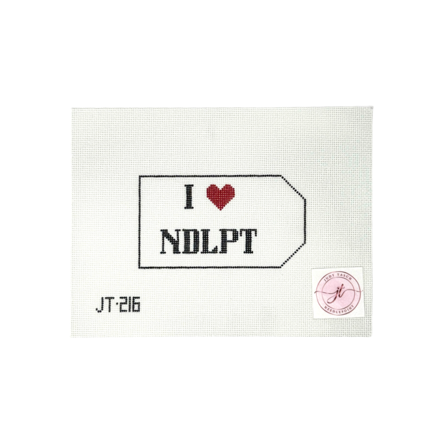 JT216 I Love NDLPT Gift Tag