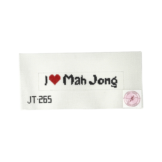 JT265 I Love Mah Jong Keyfob