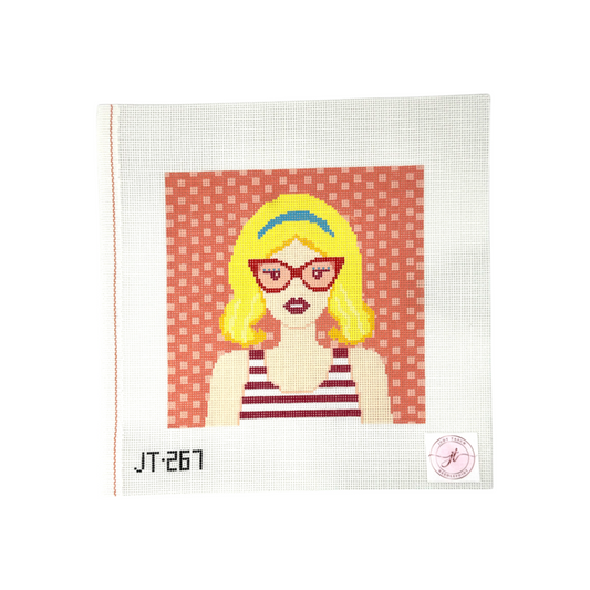 JT267 Shady Lady #9 - red glasses