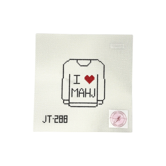 JT288 I Love MAHJ Sweater