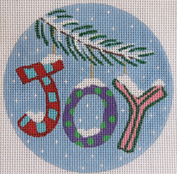 Joy Christmas Words Ornament